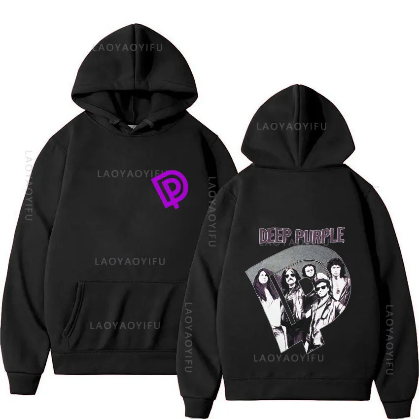 

Deep Purple Theme New & Graphic Spring and Autumn Long Sleeve Hoodie Hooded Sweatshirts for Men Men's Hoodies Pullover