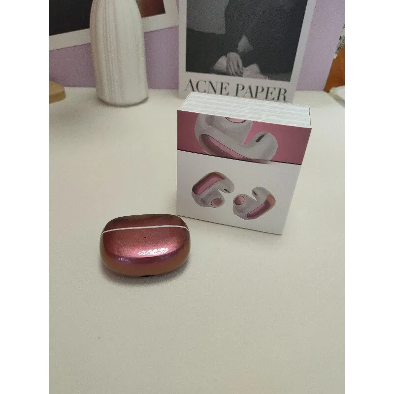 Nuevos auriculares FORV12 inalámbricos Bluetooth 5,3 auriculares de extremo abierto auriculares deportivos estéreo llamada HD auriculares con Clip para la oreja