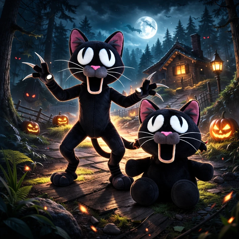 

New Stock 99 Nights In The Forest Plush Toy Cute Cartoon Anime Plush Doll Soft Stuffed Collectible Kids Birthday Present 2026