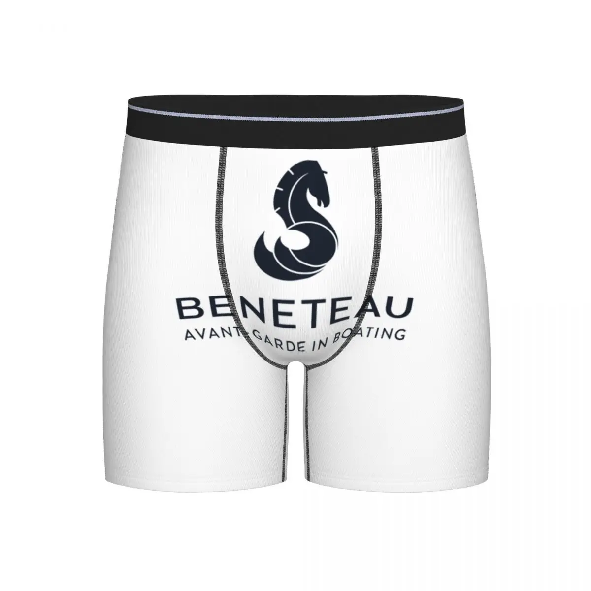 

Длинные трусы-боксеры, шорты Beneteau Yachts, трусы с логотипом, рыбацкие лодки, мужское мягкое нижнее белье для Homme, мужской подарок бойфренду