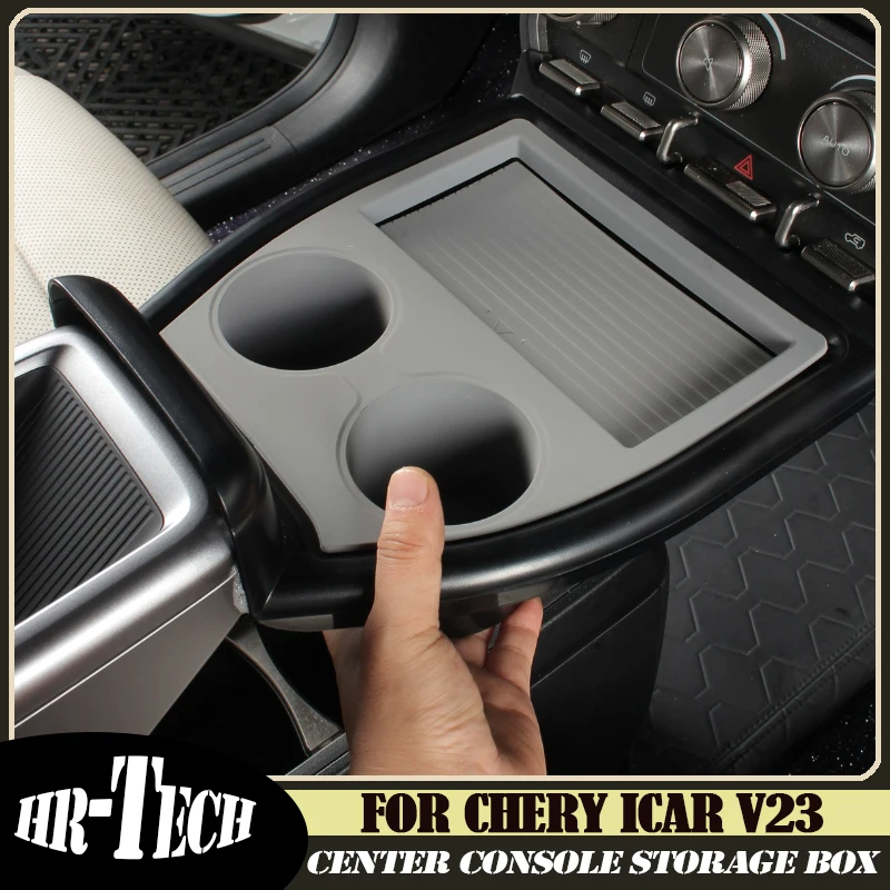 Car Center Console Expansion Storage Box Suitable for Chery ICAR V23 Modified Auto Storage Box Multifunctional Storage Box