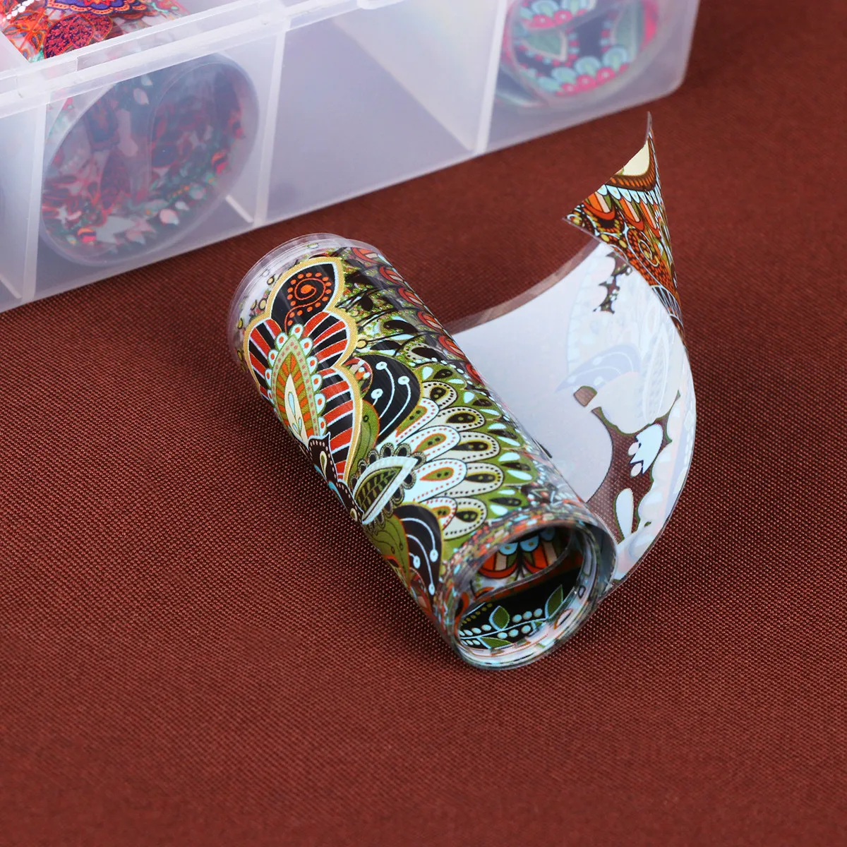 

10 Sheets Christmas Nail Stickers Stickers Art Decals Christmas Flower Women Manicure Pastes Party Carnival Gifts