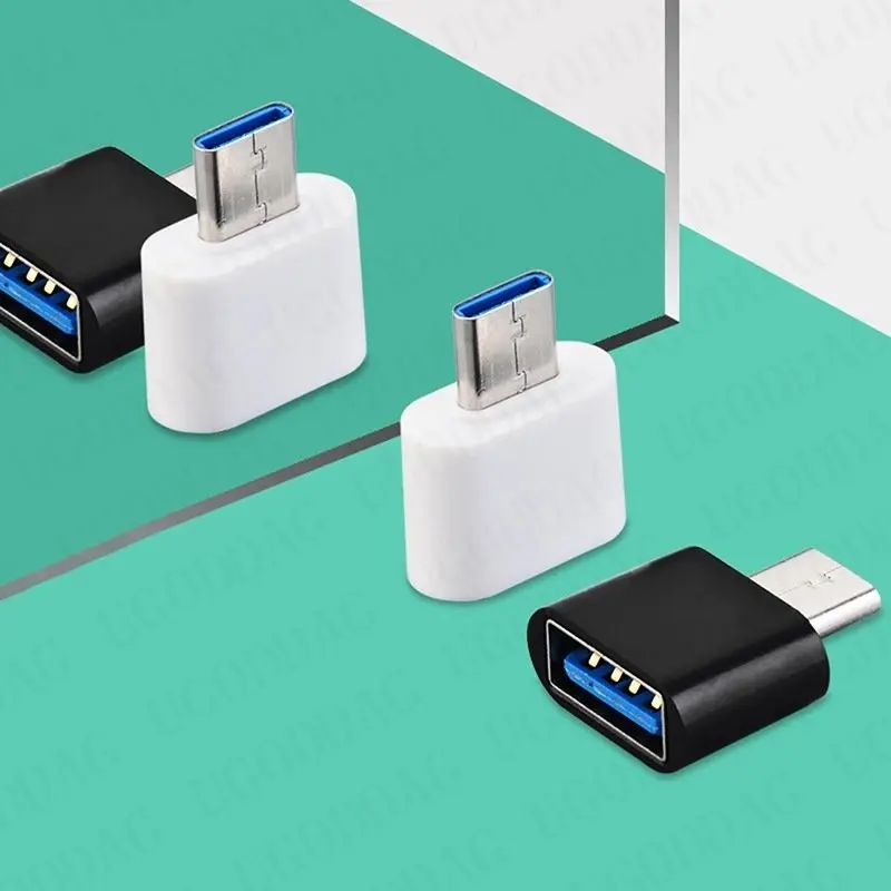 Type C To USB Adapter OTG Converter For Xiaomi Samsung Huawei Android Mobile Phones Mini Type-C USB-C TO USB 2.0 Data Connectors