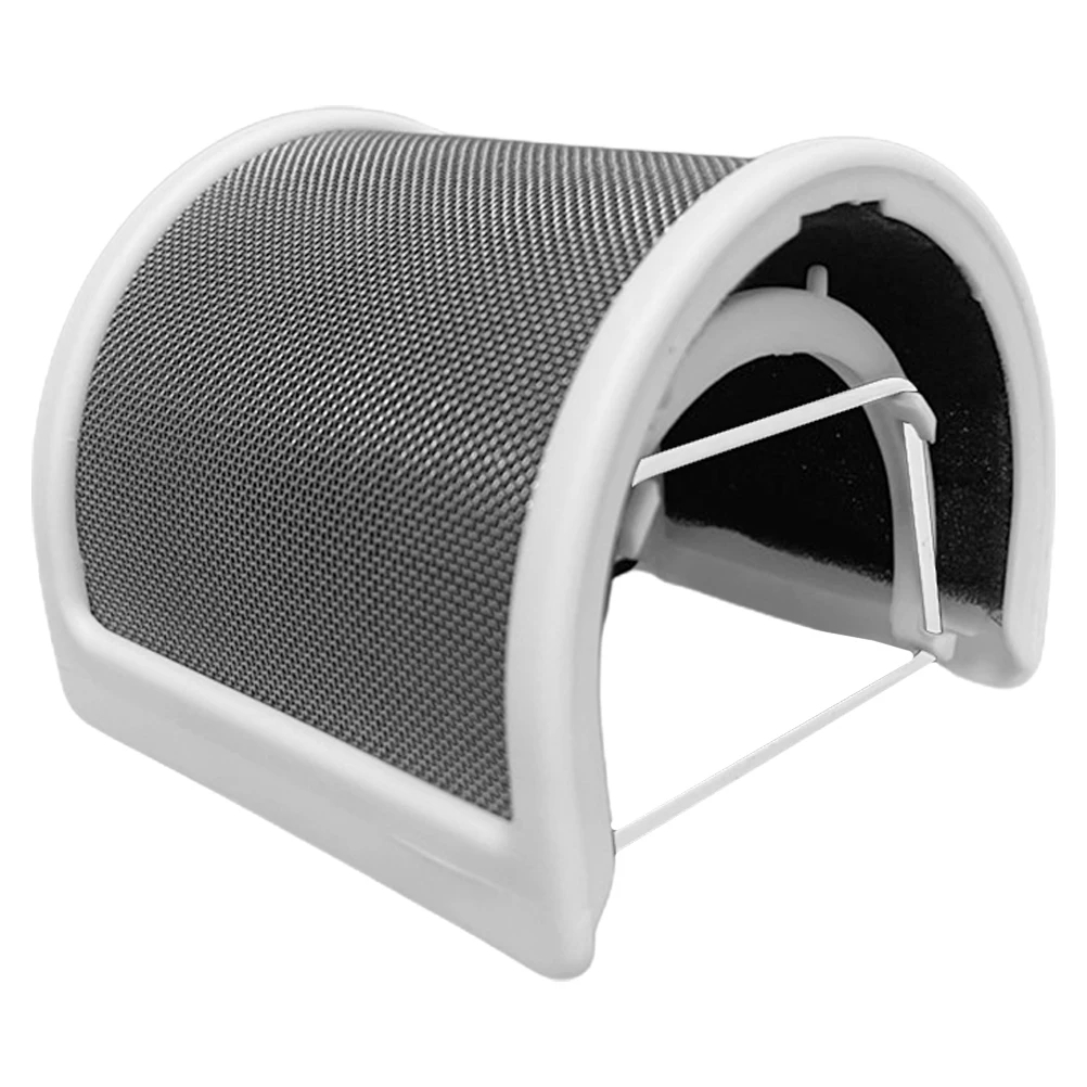 

U Shaped Windscreen Cover White U Shaped Mic Windscreen Shield Sponge Pop Filter for H held Microphone Noise Reduction Accessory