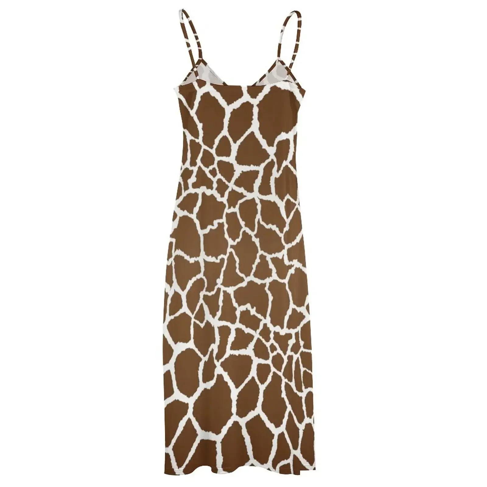 Giraffe print Sleeveless Dress Prom gown women clothing 2025 new arrivals Dress