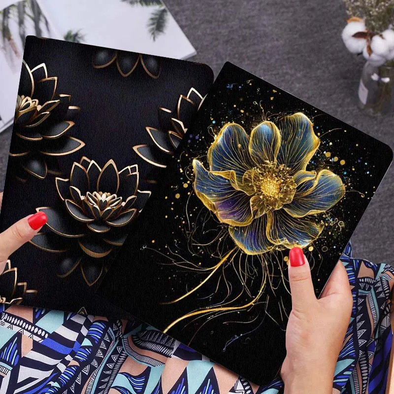 

Популярный роскошный чехол с цветочным принтом для планшетов Xiaomi Mi Pad Mini 4 5 6 7 SE Pro Plus, Redmi Pad 2 SE 2025 8.8 11, складной чехол для планшета, подарок