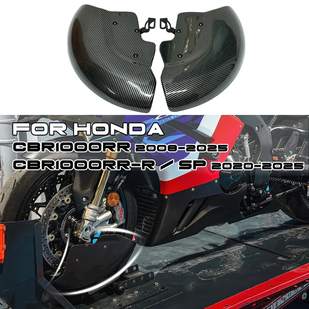 

For Honda CBR1000RR 2008-2025 CBR100RR-R SP 2020-2025 Motorcycle Front Mudguard Kit Brake Disc Radiator Caliper Protective Cover