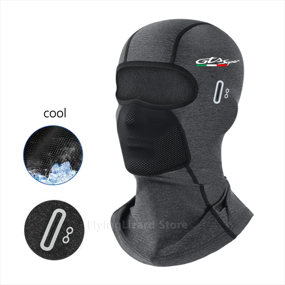 For Vespa GTS 125-310 & Super – Quick-Drying Summer Balaclava, Winter Thermal Ski Mask, Full Face Cover Compatible with Glasses view 2