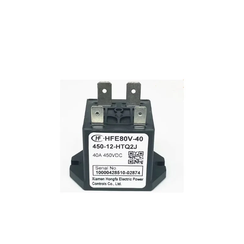 HOT NEW HFE80V-40 450-12-HTQ2 JHFE80V40 45012HTQ2J 450VDC 40A 4foot relay