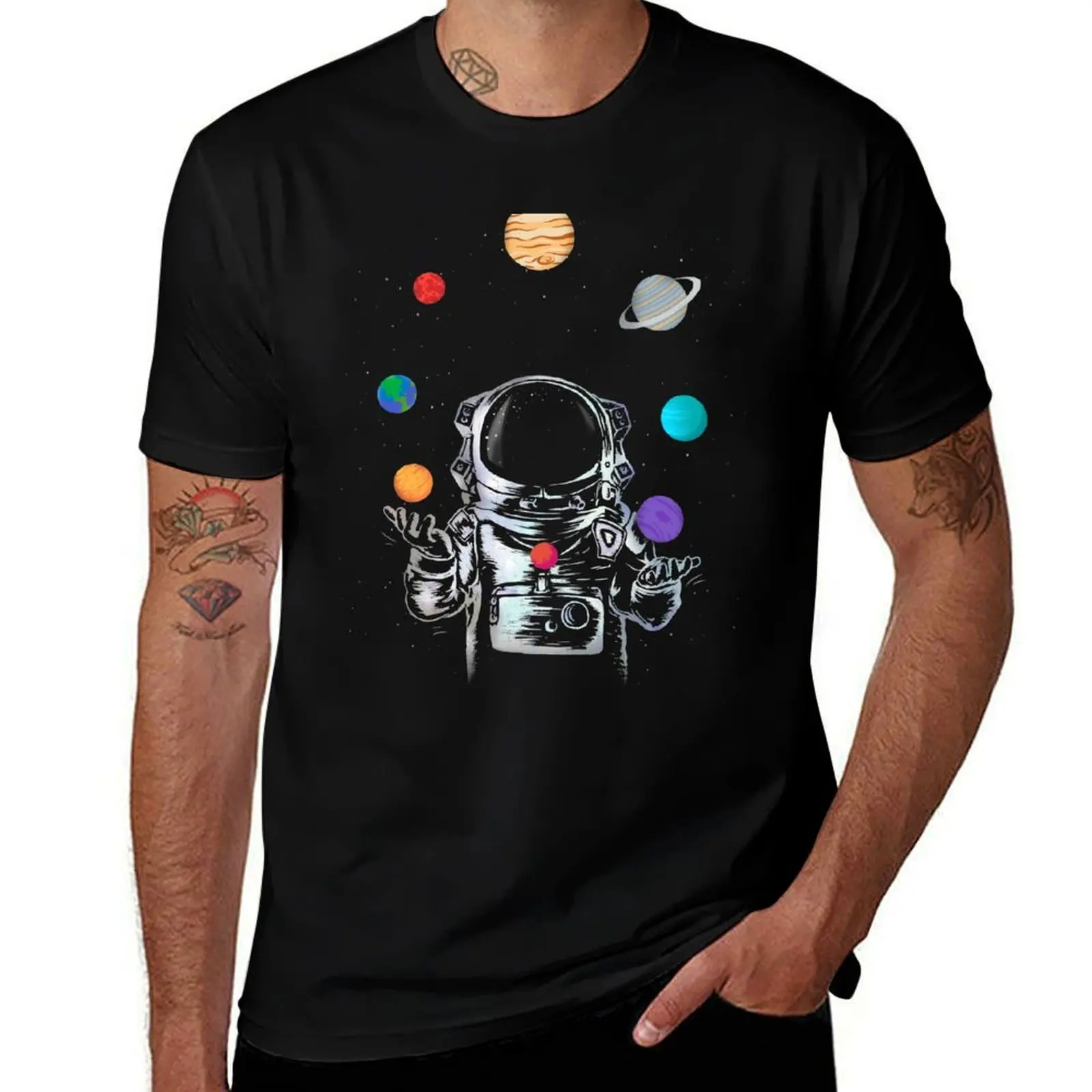 Space Circus T-Shirt Casual Everyday Wear T-Shirt