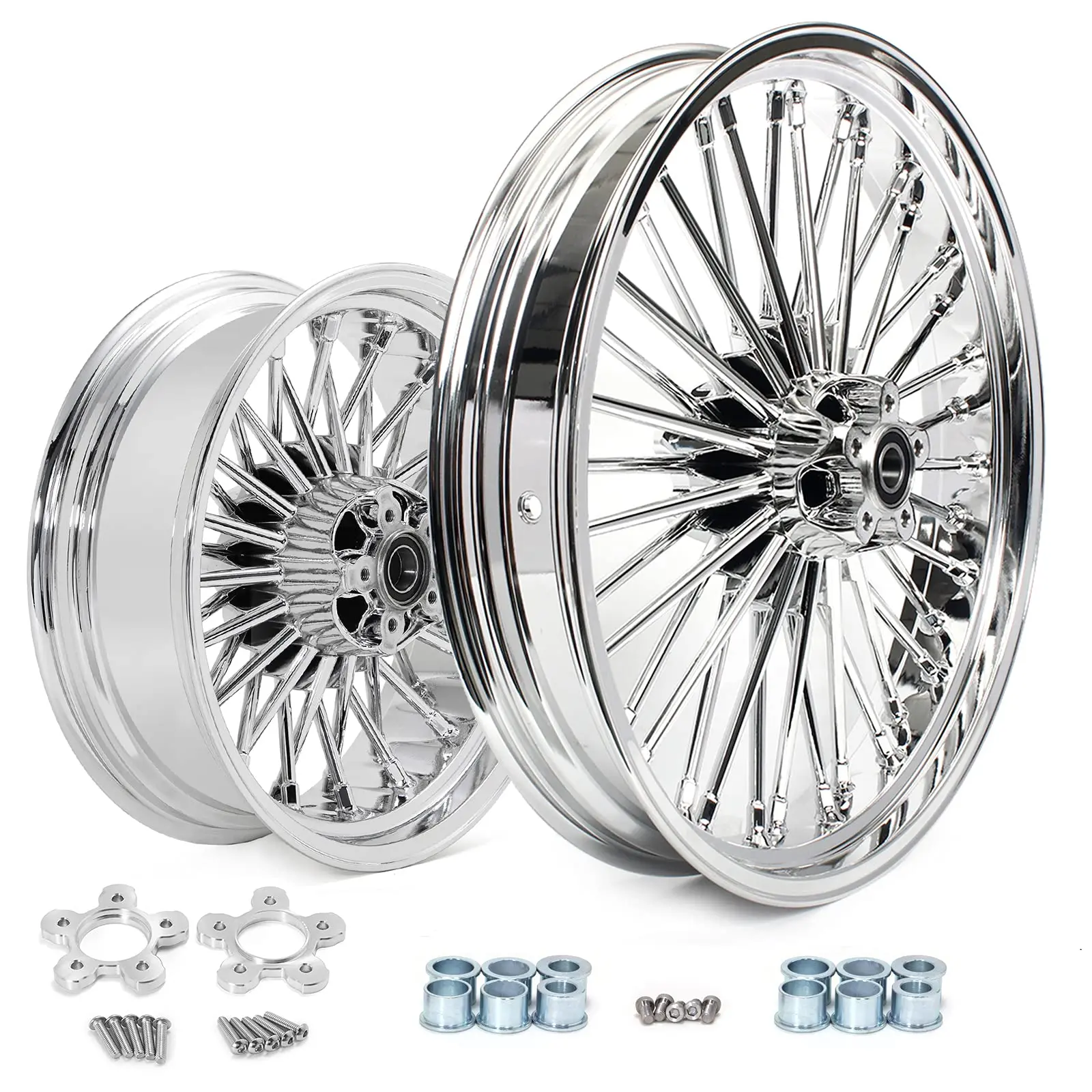 Manufacture 21 Inch Alloy Steel Motorcycle Wheel Motorcycle Rim For Harley Davidson Touring Baggers Street Glide