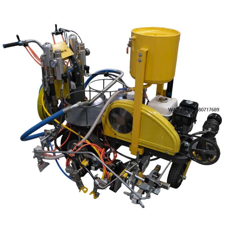 Two-Component Cold Spray Road Marking Machine