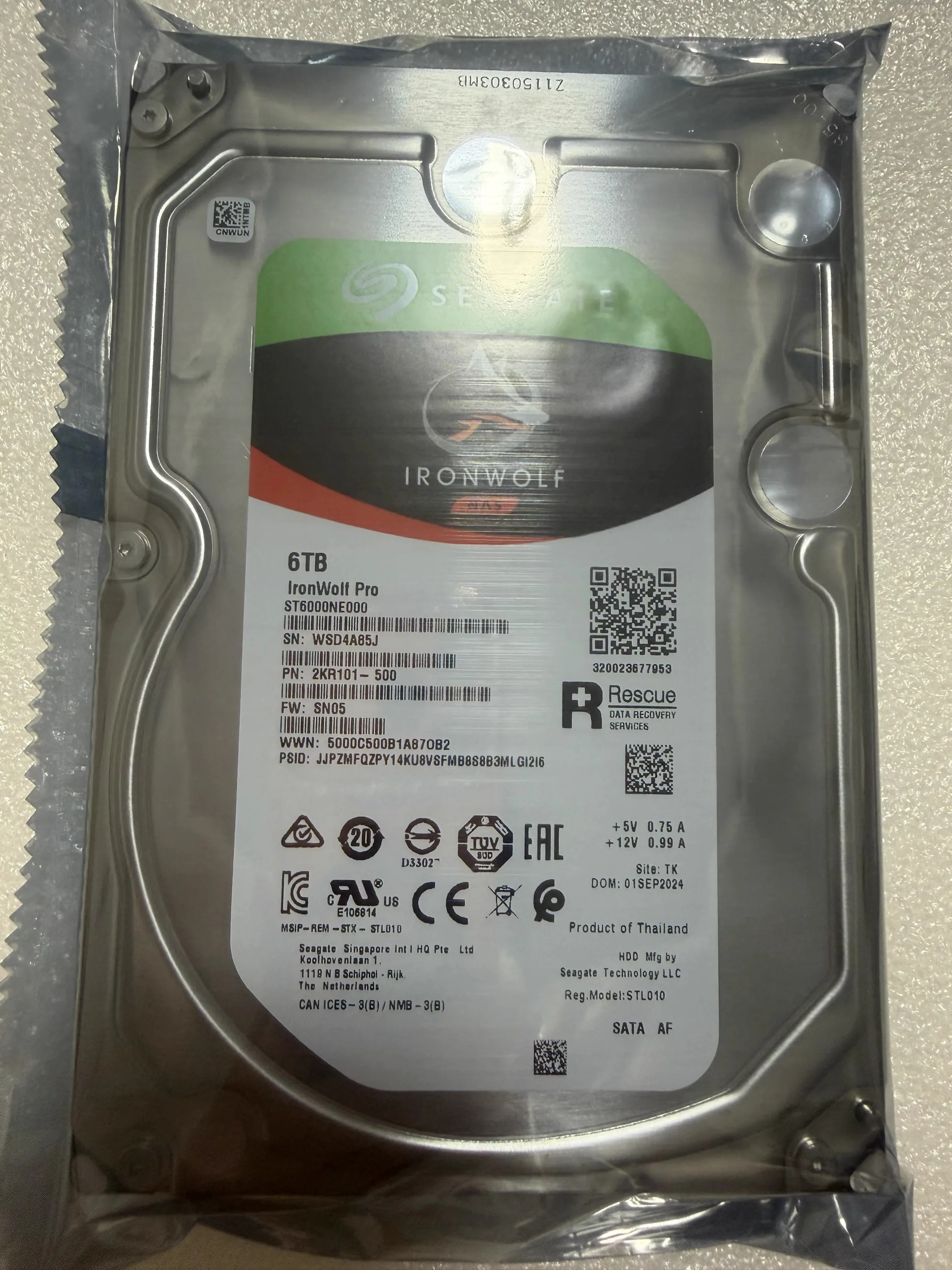 Seagate 6TB Ironwol…