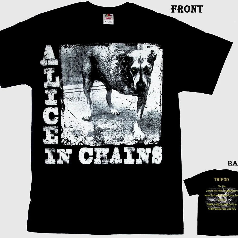 Alice In Chains Tripod Rock Grunge Heavy Metal Alternative Rock Band T_Shirt Sizess To 7Xl