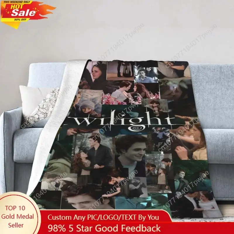 

Сверхмягкое фланелевое одеяло с принтом в стиле твилайт — уютное и теплое всесезонное идеально подходит для дивана и офиса. Одеяла на заказ.