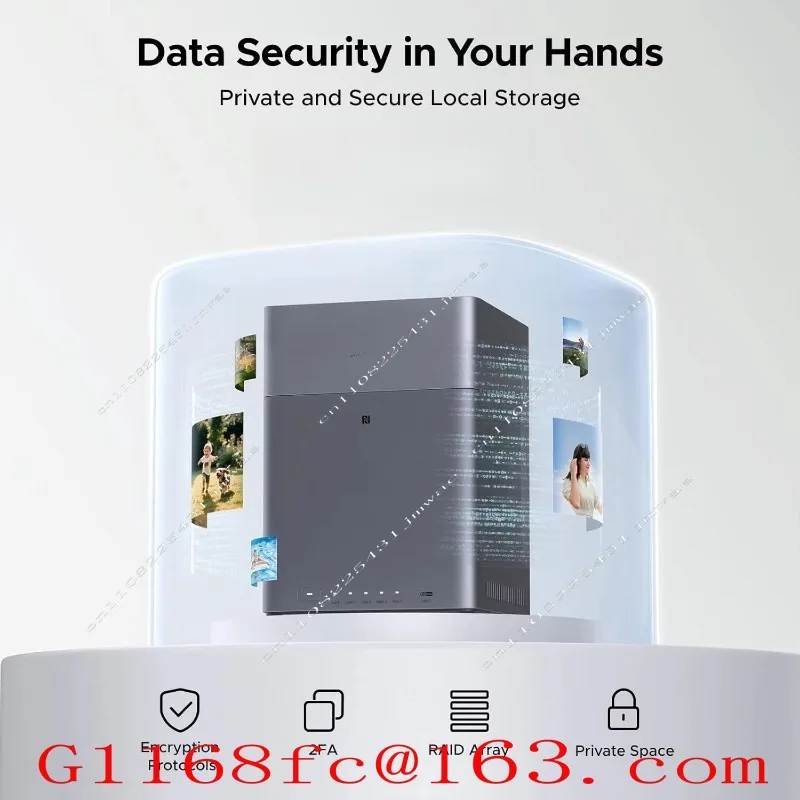 DH4300 Plus 4-bit Desktop NAS Remote Access
