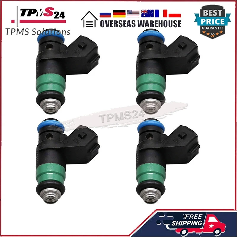 

4X Fuel Injectors For Renault Logan Duster Sandero H82132254