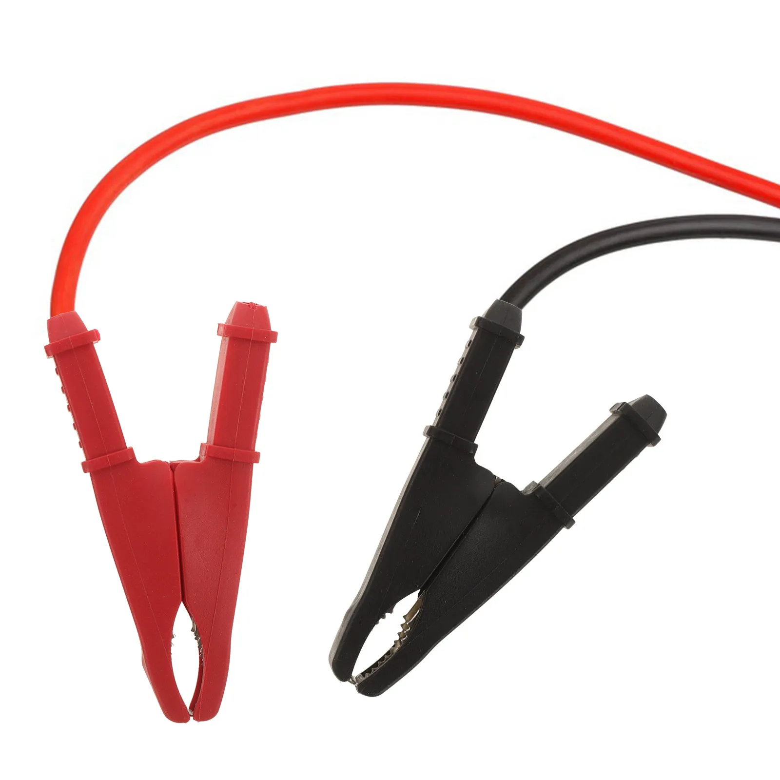 2Pcs Smooth-Edge Alligator Clips Metal Electrical Test Clamps Lightweight Compact for Soldering DIY Electronics Repair Gluing