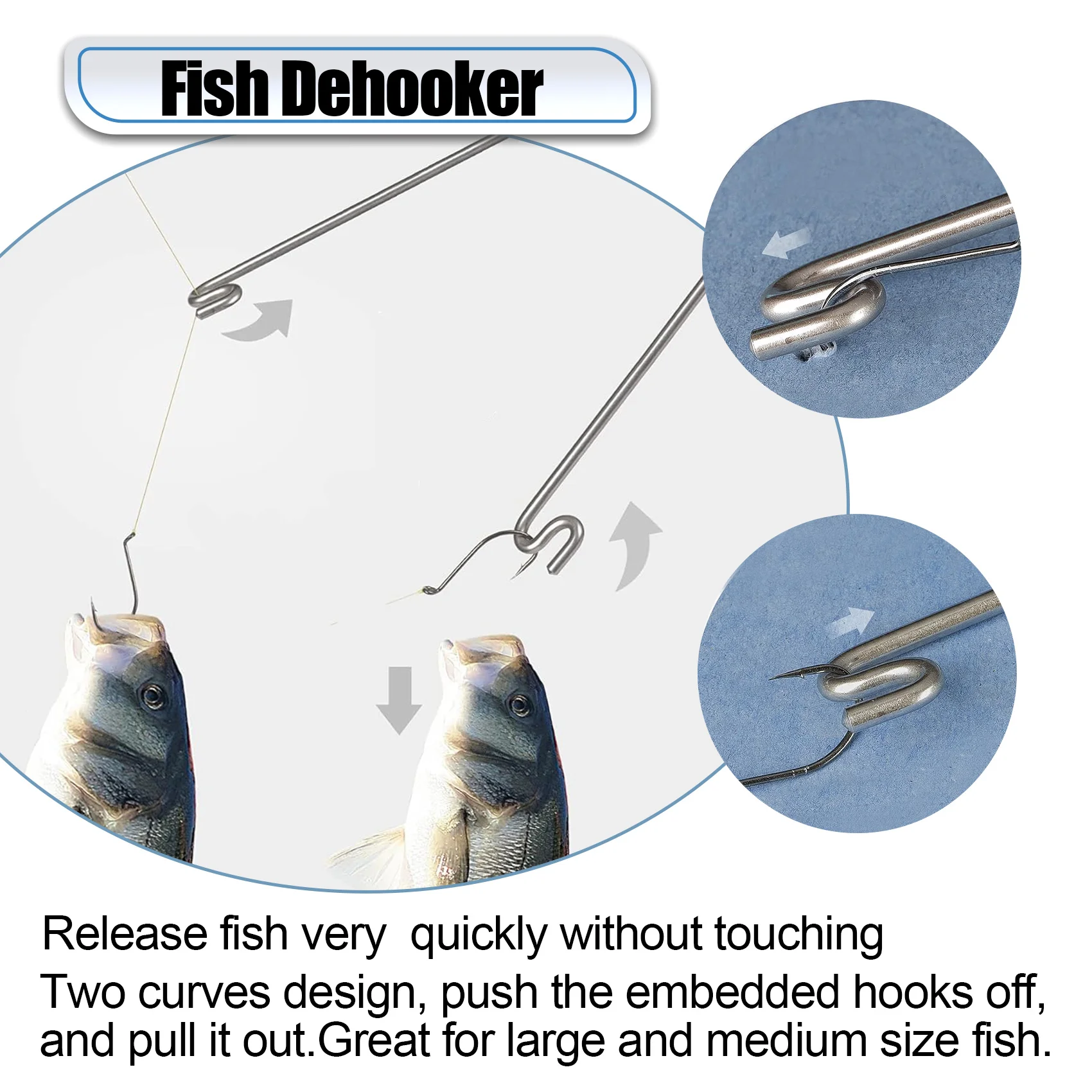 أداة إزالة خطافات الصيد من يوف - مراجعة Fishing Hook Remover وسعره