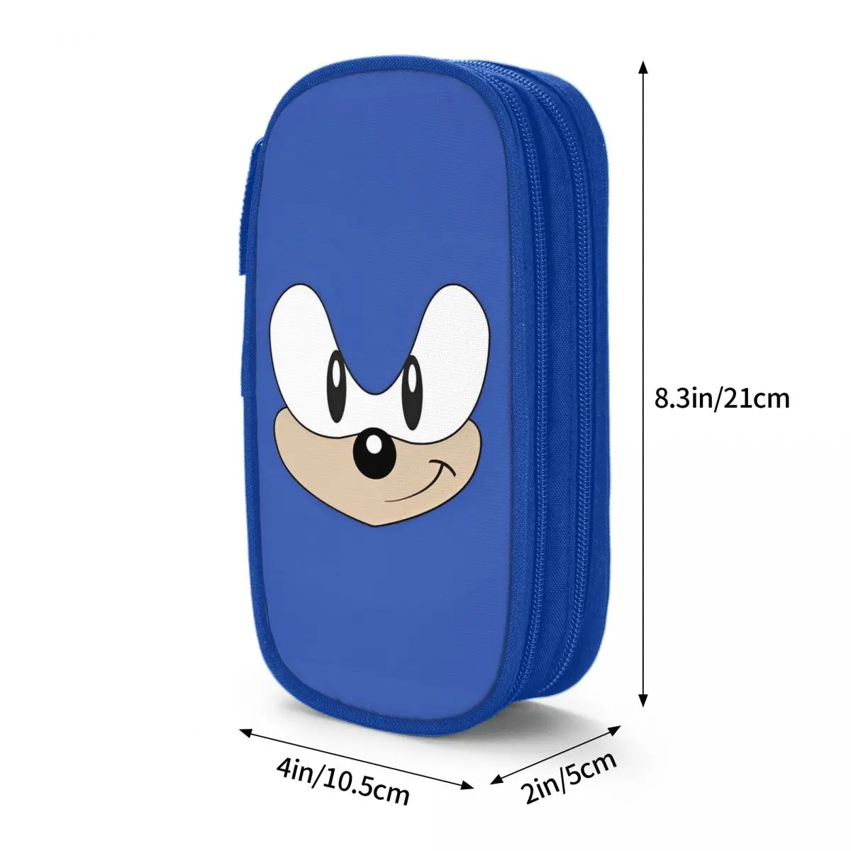 Новые пеналы Soniced Face, пеналы с героями мультфильмов, ручка для студентов, большая сумка для хранения, школьные принадлежности, подарки, канцелярские принадлежности