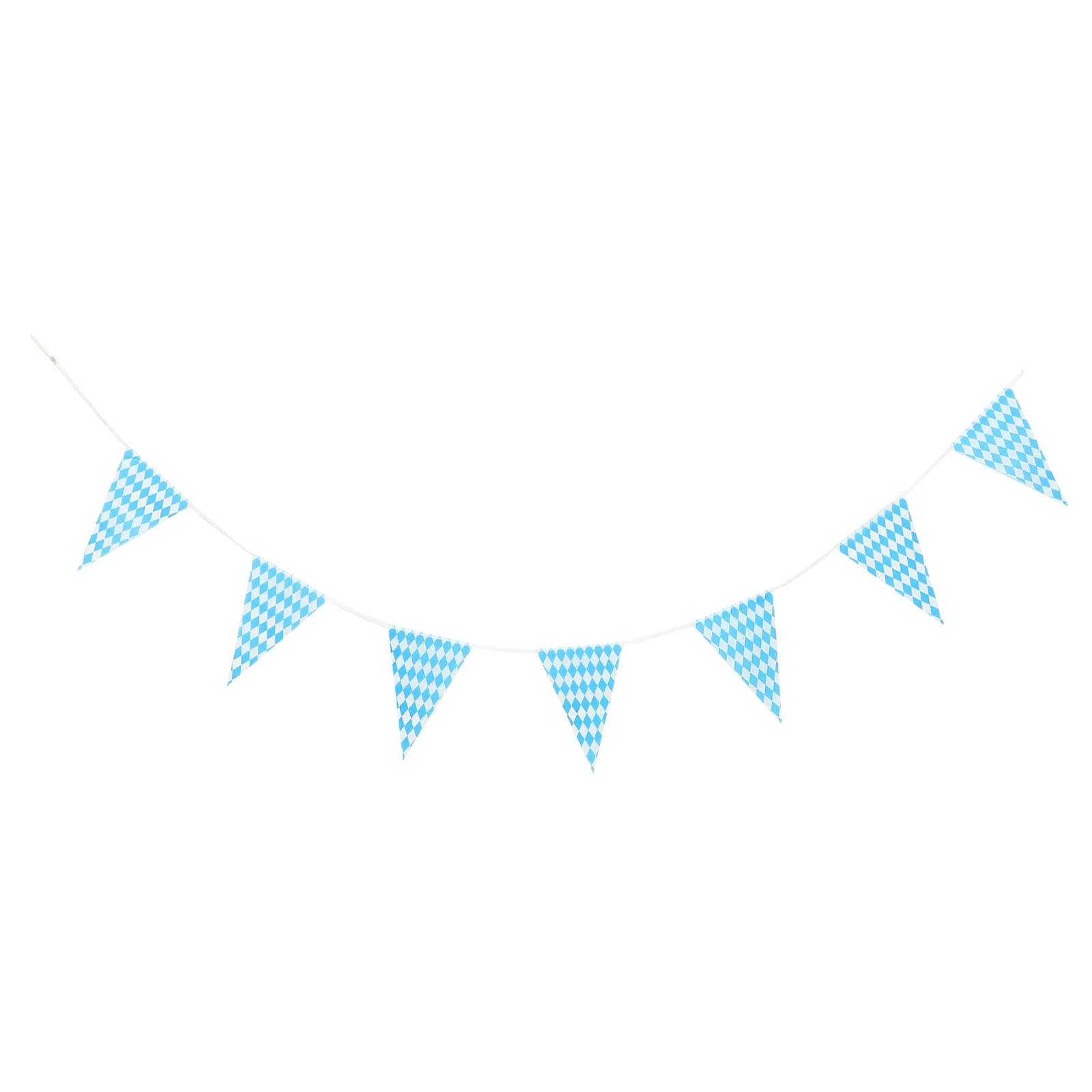 

1 Set Decorative Pennant Banner Polyester Hanging Flag Beer Festival Theme Home Party Decoration String Flags For Indoor