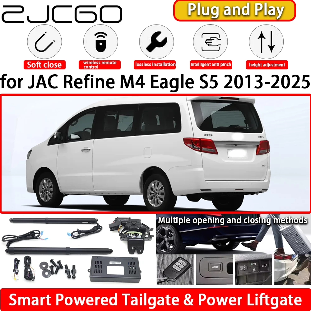 

ZJCGO for JAC Refine M4 Eagle S5 2013-2025 OEM Automatic Electric Powered Tailgate Power Liftgate Tail Gate Lift Kit System
