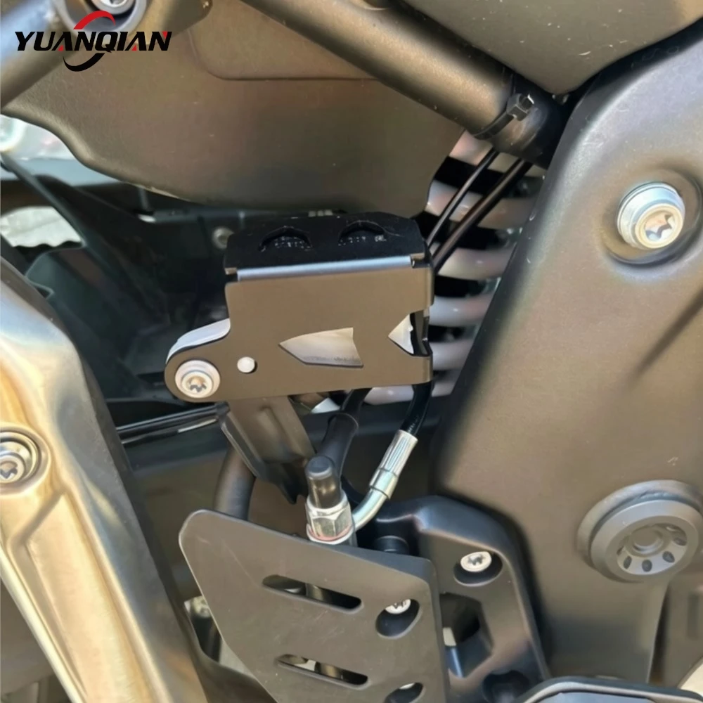 For Loncin Voge Valico DS525X 500AC 525AC DS625X 625DSX DS800X RR660S Rear Brake Fluid Reservoir Cover Guard Oil Cup Protector
