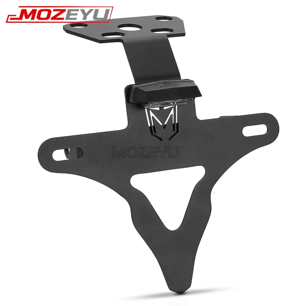 License Plate Bracket Licence Registration Holder For CFMOTO CF MOTO 400NK 150NK 650NK 2016~2023 400 NK 150NK 650NK 150 NK 650NK - view 3