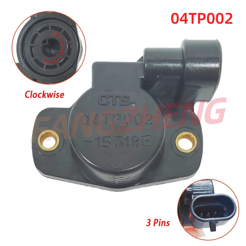 Throttle Position Sensor TPS CTS 04TP002 TP002 Clockwise Rotation For Aprilia Scarabeo 125 200 500 Piaggio MP3 X10 BV300 Scooter