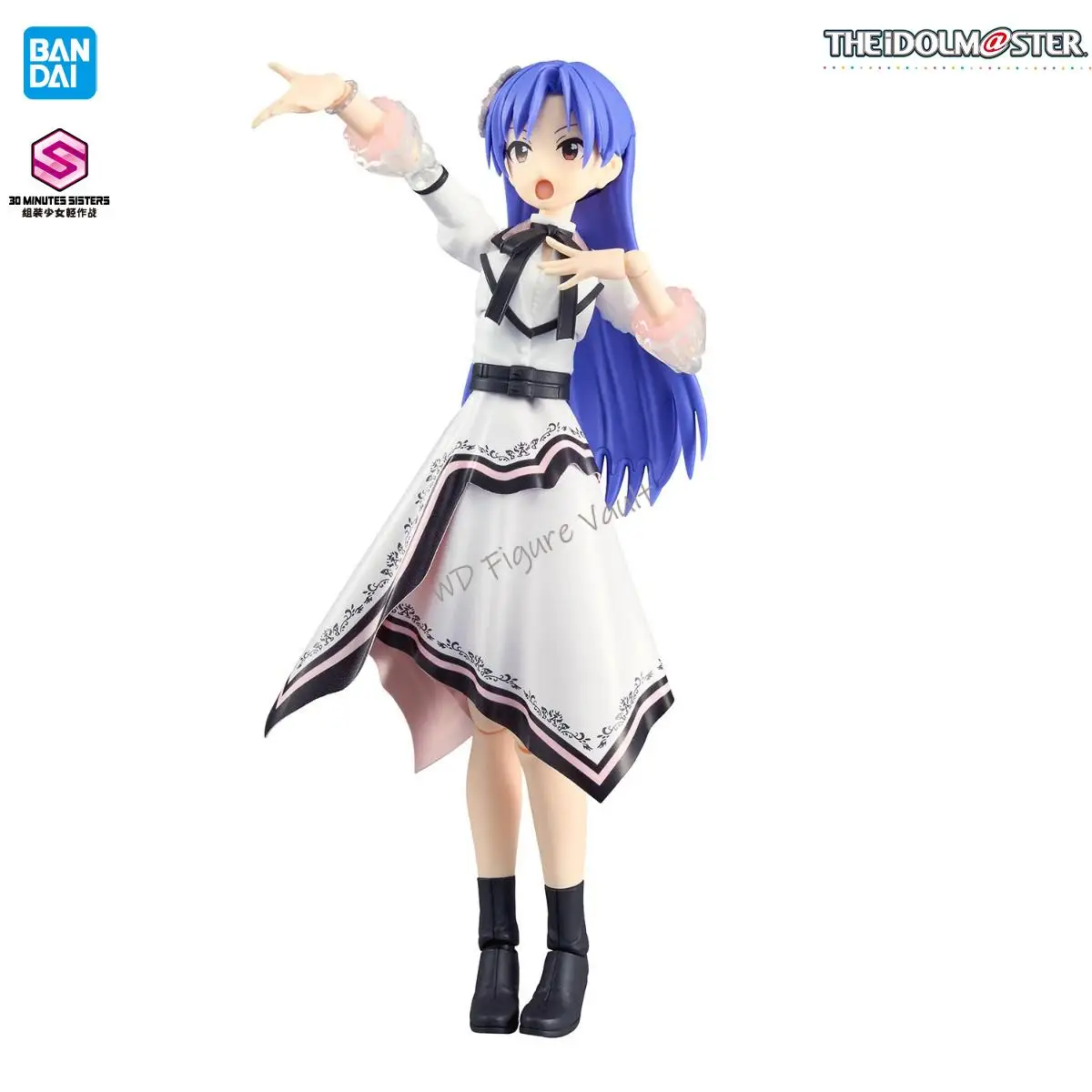 Bandai con licencia oficial THE IDOL MASTER 30MS Chihaya Kisaragi (20o aniversario. ¡TOS Y yo!) Figuras originales y de acción y juguete