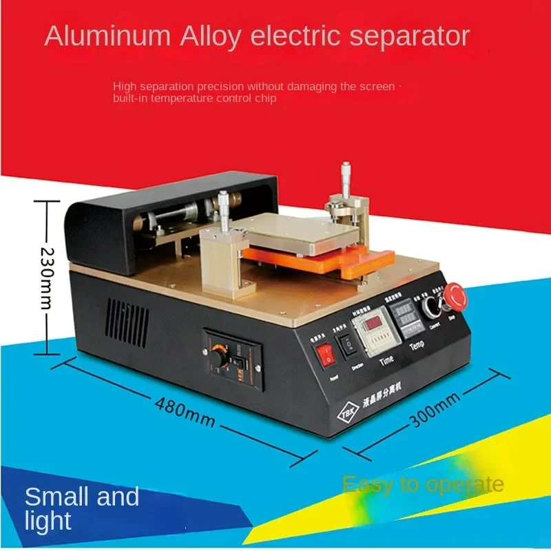 Aluminum Alloy Electric Separator LCD Screen Automatic Separator Screen Dismantling Machine