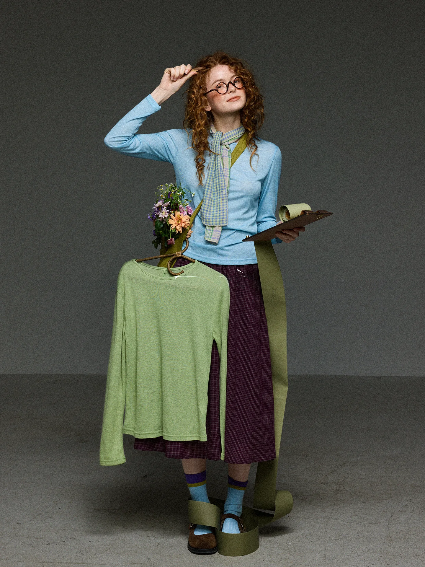 

Женская тонкая однотонная базовая футболка с эффектом похудения, винтажная, двухцветная, эластичная, с круглым вырезом и длинным рукавом, для осени и зимы