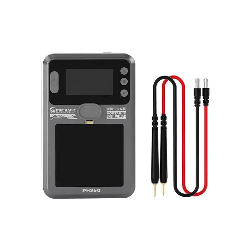 MECHANIC PN360 Portable Spot Welder Built-in Battery TFT Display for Phone Battery Repair with Adjustable Power Welding Tool Kit