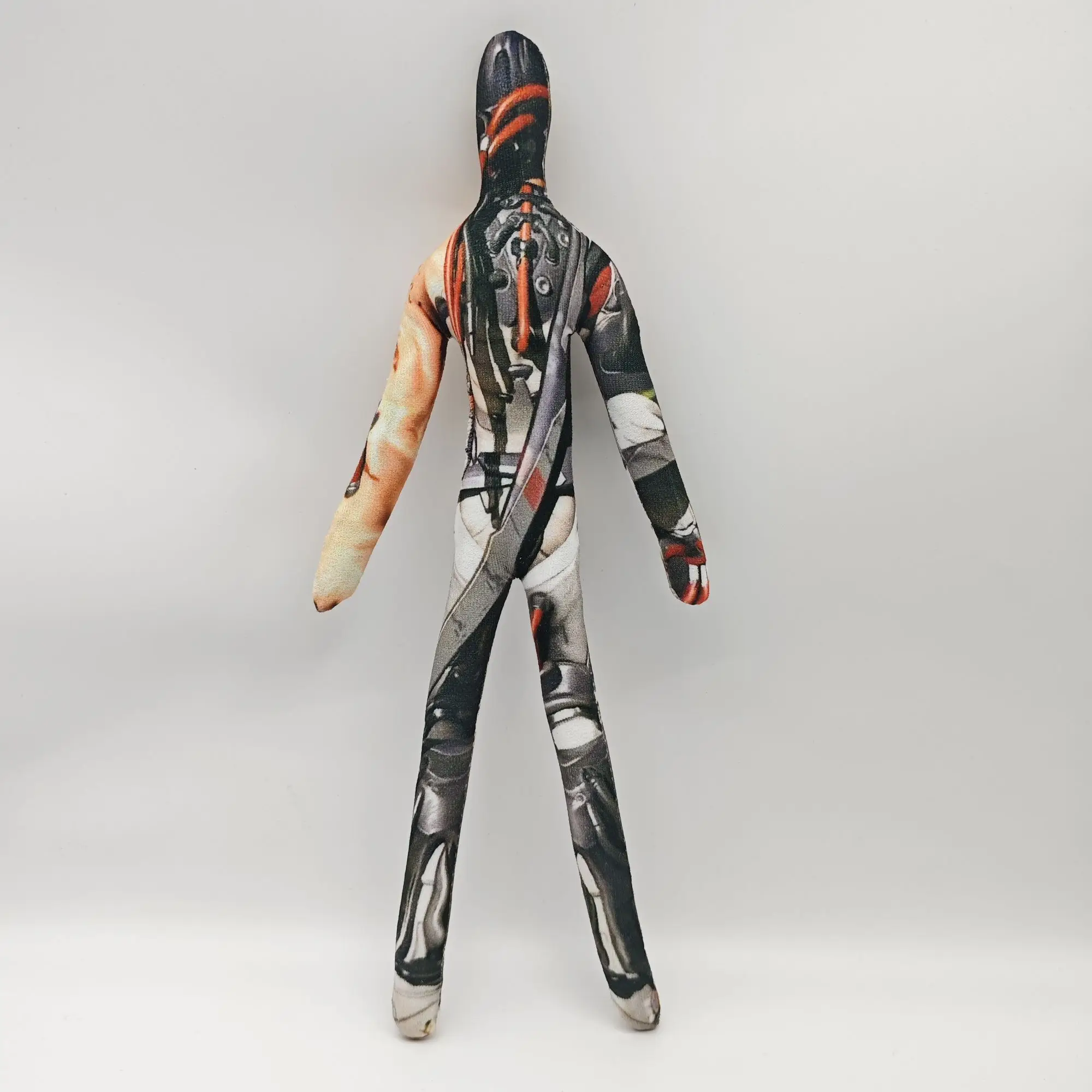 28cm Overwatch Doomfis Widowmaker Plush Collectible Doll with Bendable Frame Creative Desktop Ornament for Fans
