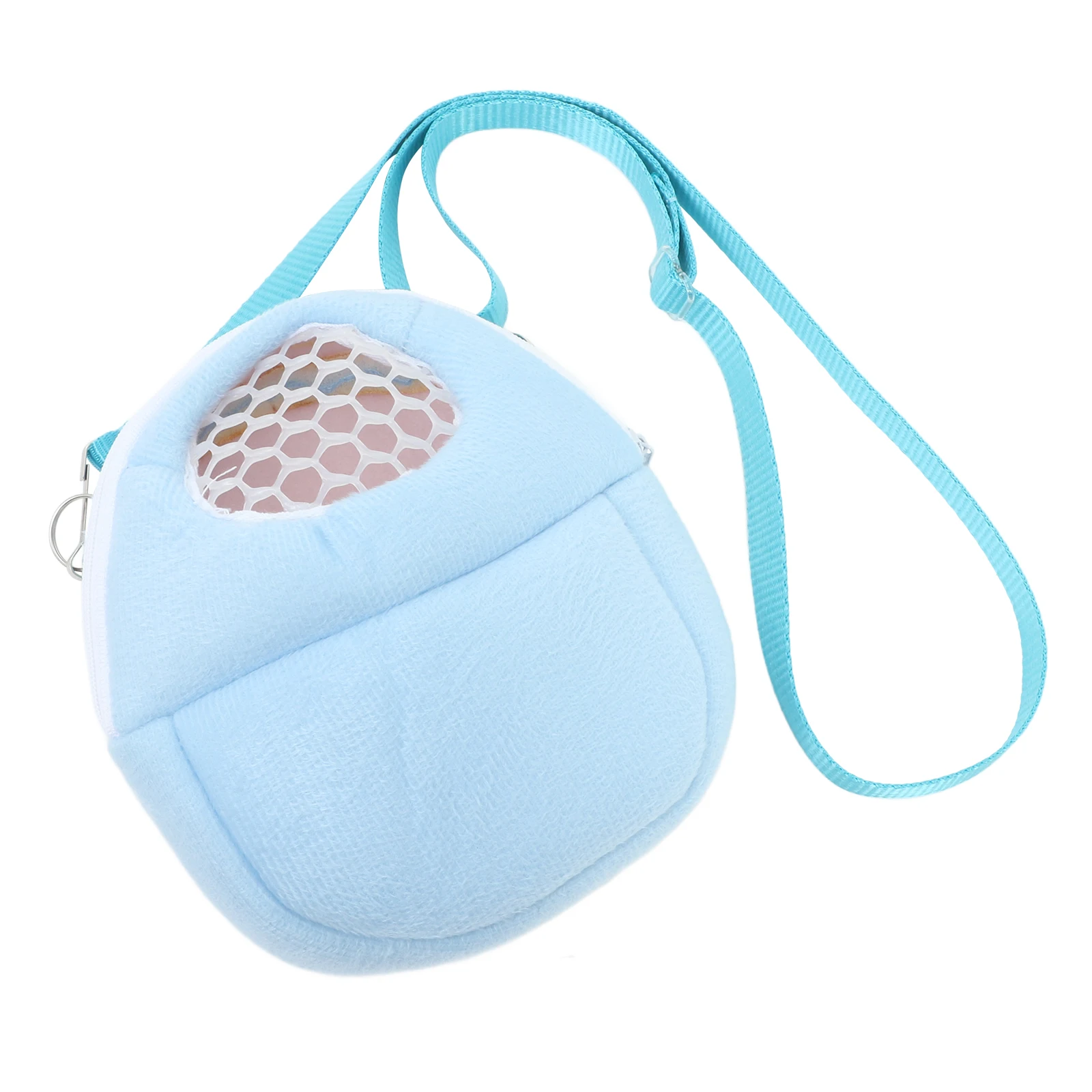 

Breathable Hamster Bag Guinea Pig Travel Backpack Portable Rat Carrier Small Animal Bag Mesh Design Soft Lining for Squirrels