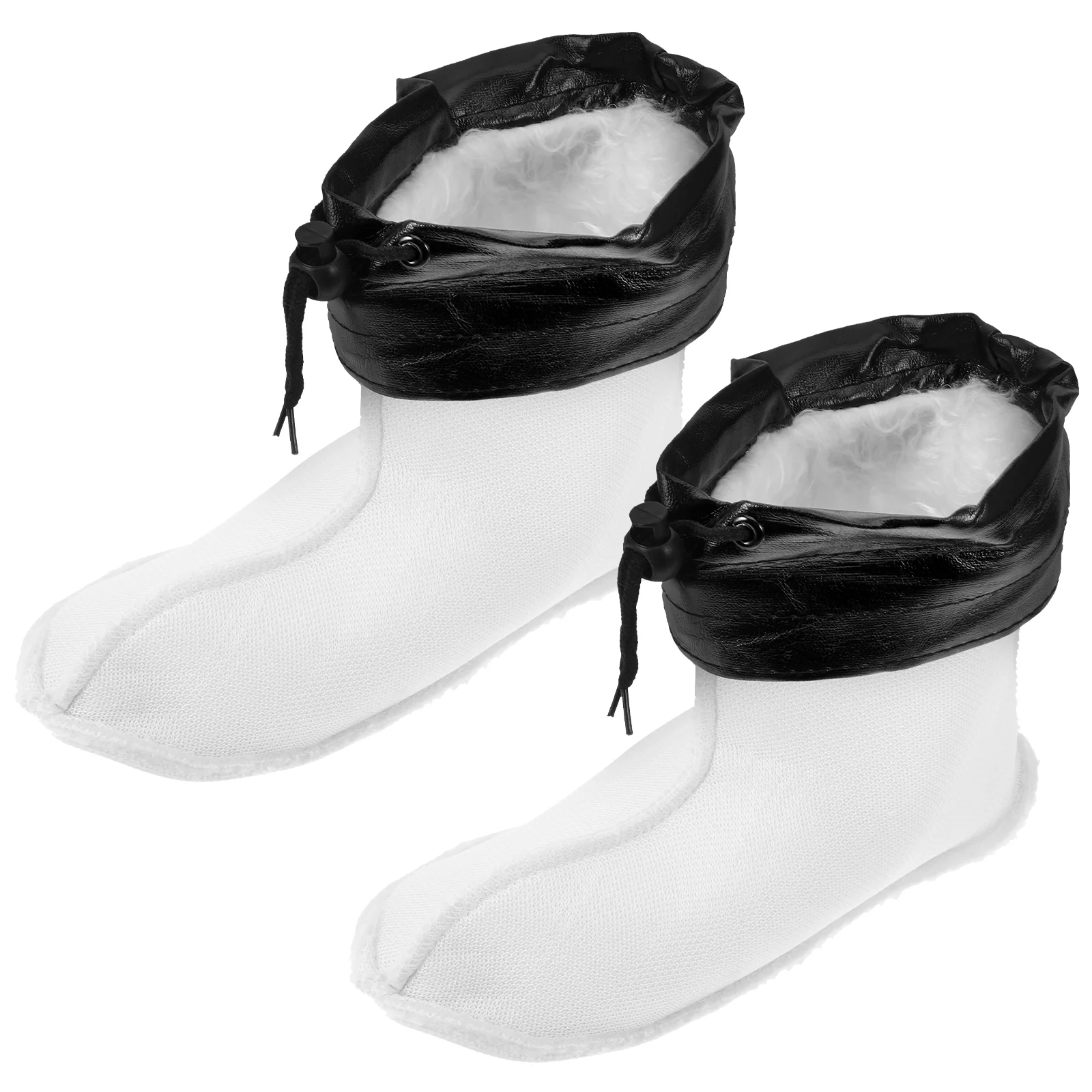 Funda de algodón Botas de lluvia Forro Mujer Invierno para fundas de tela Calcetines de cazador cálidos