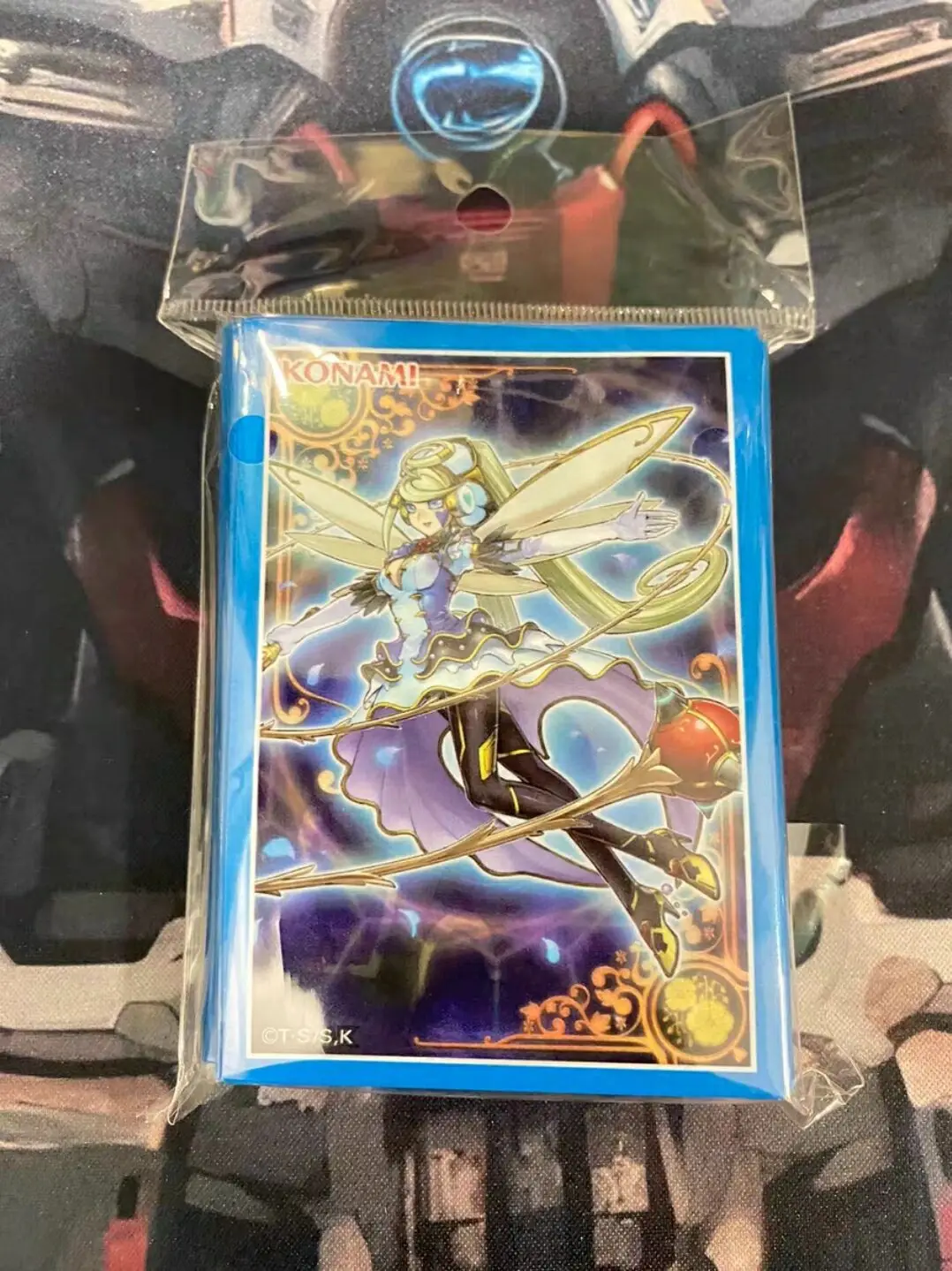 20 pz Yugioh pioggia Duel Monsters Trickster Holly Angel Collection manicotti protettivi ufficiali per carte sigillate