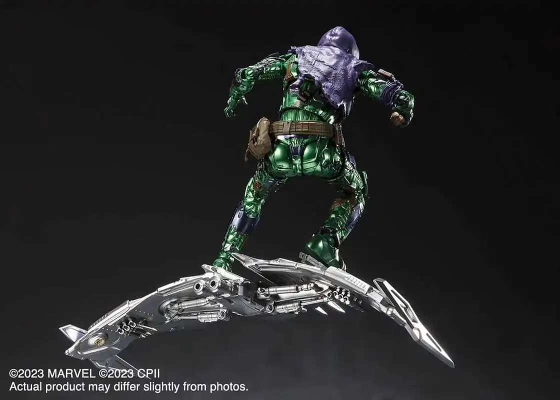 Bandai S. H Figuarts Shf Green Goblin Spider-man Action Figure, No Way Home, Collectible Adulto Brinquedos, Presentes de Natal, Em estoque