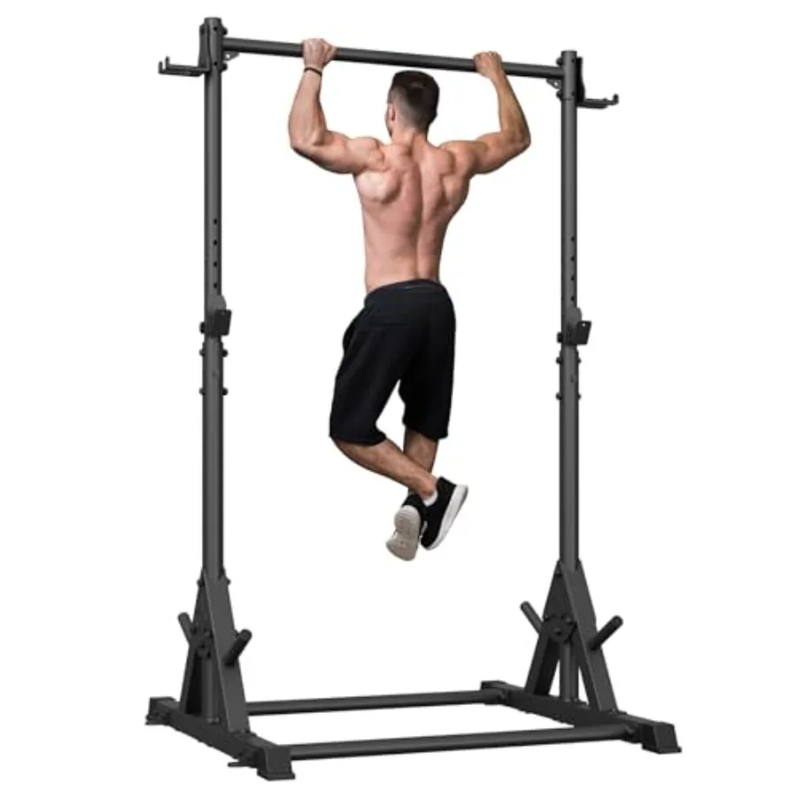 

Pull Up Station Strength Training Workout Free Standing Pull Up Bar for Home Gym Adjustable Heavy Duty 600LBS Weight Capacity I