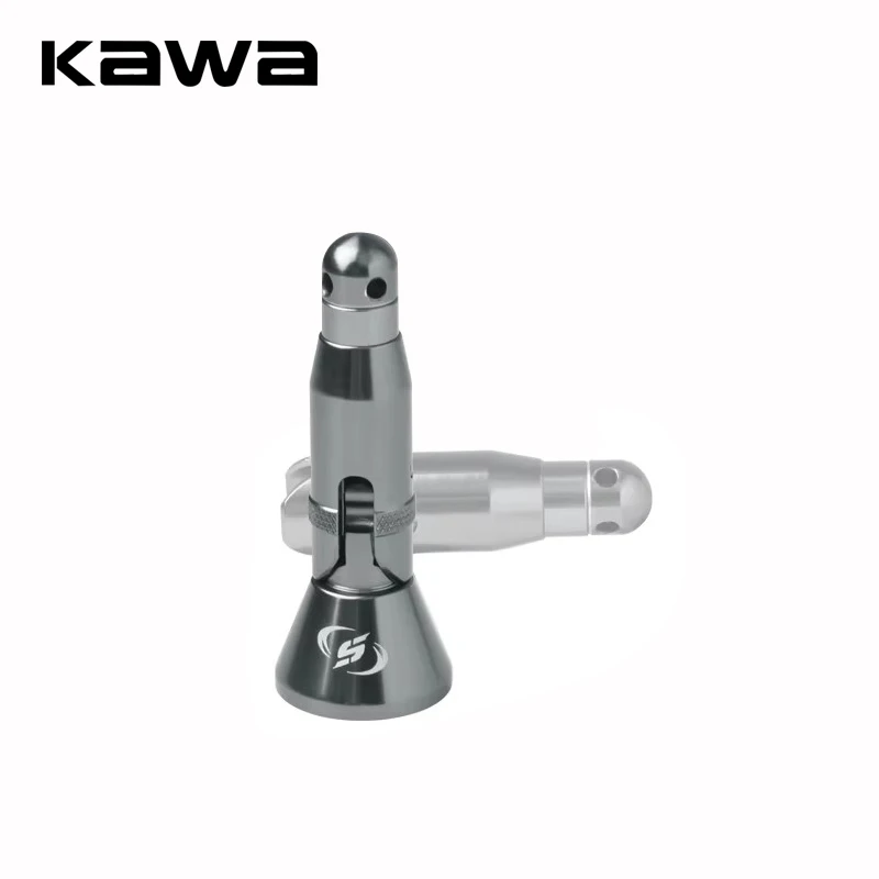 

Kawa 1pc Fishing Reel Stand Suit For S/D Spinning Reel Handle Accessory Weight 8.6g Length 46mm Reel Balance Equipped DIY