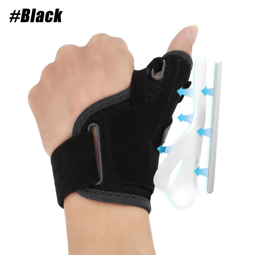 1 Stück Daumenbandage und Handgelenkstabilisator (passend für links/rechts) – Daumenspica-Schiene für Arthritis, Sehnenentzündung – Stützbandage für Männer/Frauen – Detail 4