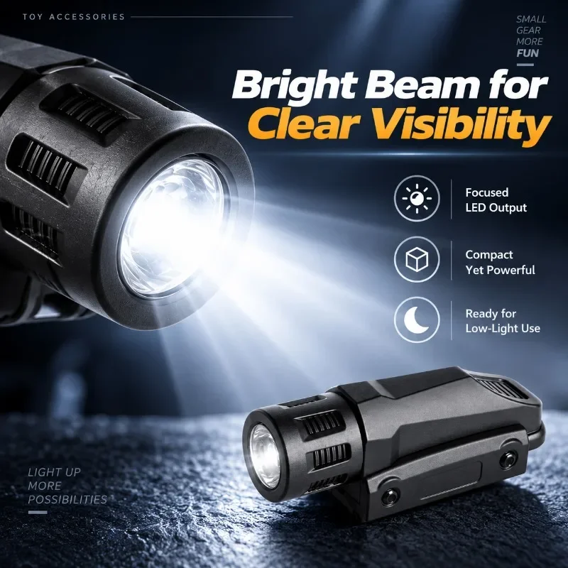 Universal 20mm Mount Hobby Flashlight Fitting, Decorative Illumination Part for Model Assembly