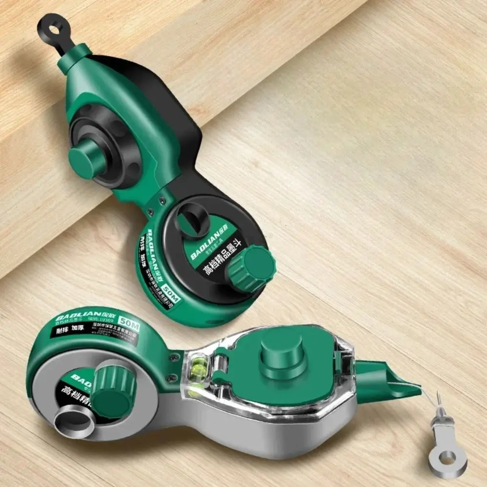 

Durable Ground Marking Scriber Draw Line Easy Use Construction Ink Fountain Hand-Operated Green Woodworking Ink Fountain