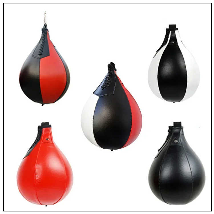 Professional Boxing Equipment BodyBuilding Double PU leather End Punching Decompression Balls MMA Boxing SpeedBalls