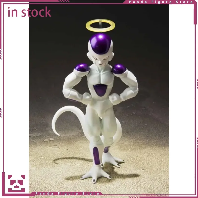 Bandai ของแท้ SHF ดราก้อนบอลฟรีเซอร์ฟรีซ่ารูปแบบสุดท้าย-ฟื้นคืนชีพ-อะนิเมะแอ็คชั่นฟิกเกอร์ของเล่นสะสมเครื่องประดับของขวัญ