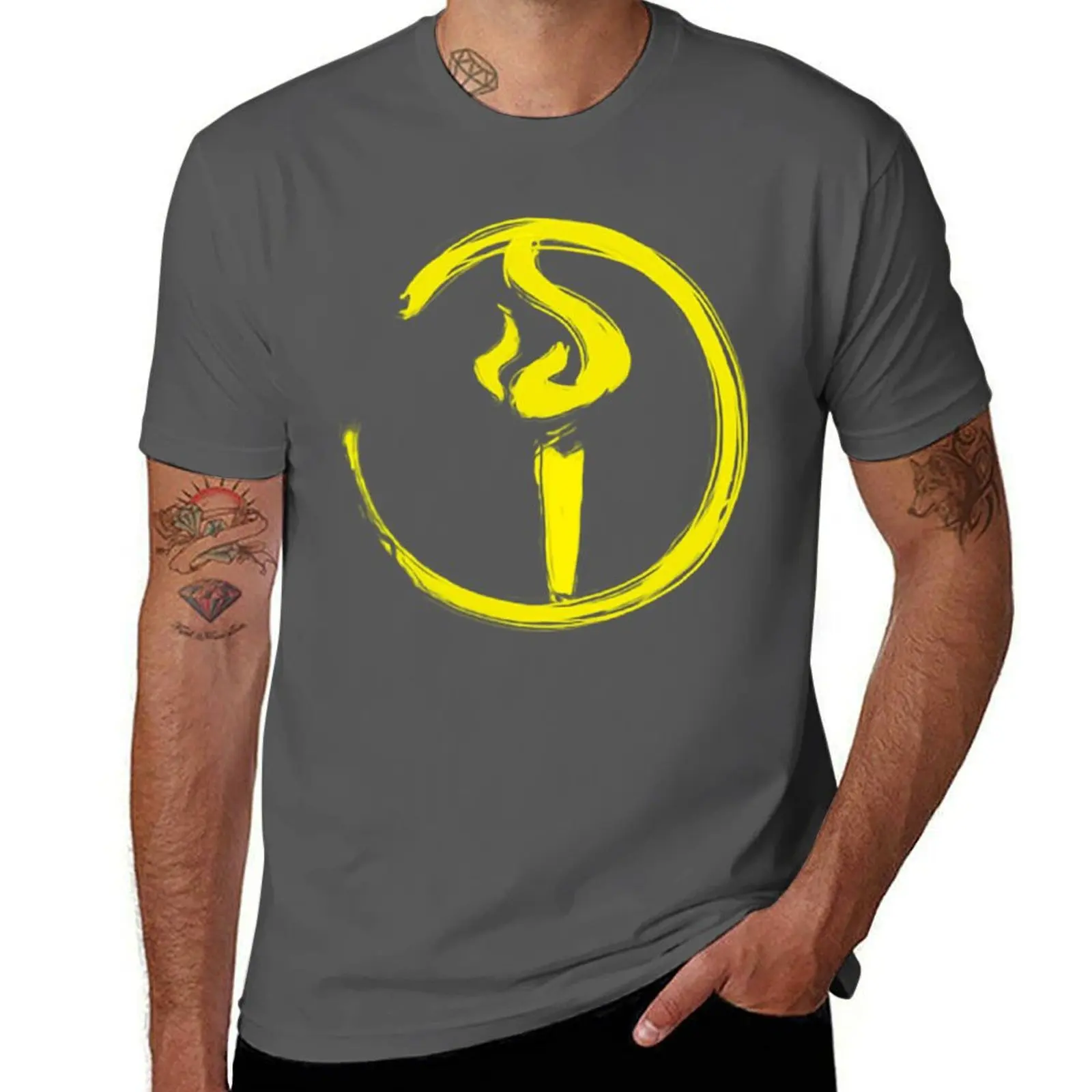 

Light Bearer Symbol T-Shirt man t shirts cotton funny t shirts dark humor man t shirts graphic T-Shirt