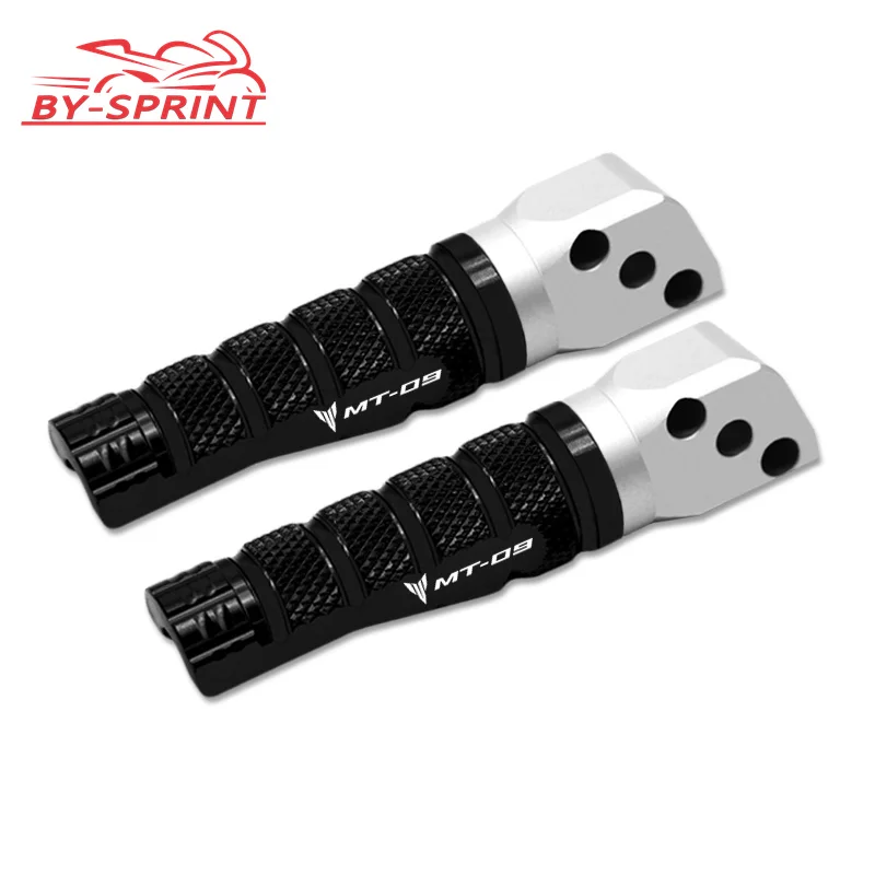 BYSPRINT Anti-Skid Foot Pegs For MT-07 MT-09 MT09 MT07 2014-2023 2022 Motorcycle CNC Rear Passenger Pegs Footrests mt09 mt07