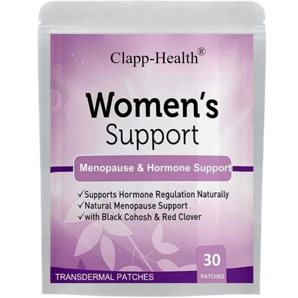 Womens Support Transdermal Patches Hormone Regulation Menopause Support -30 Patches One Month Supply