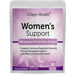 Womens Support Transdermal Patches Hormone Regulation Menopause Support -30 Patches One Month Supply