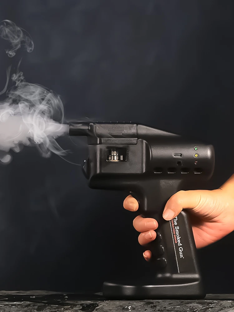 Imagem -05 - Cocktail Arma de Fumaça Bolha Arma de Fumaça Que Faz a Máquina Arma de Fumaça Cozinha Molecular Máquina de Bolha de Café